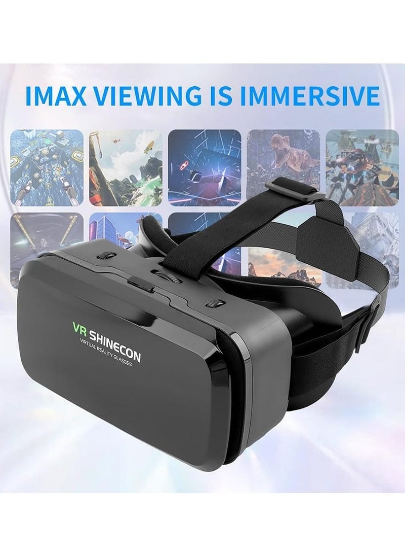 Shinecon - Mobile Phone VR Glasses 3D Virtual Reality Head Wearing Gaming Digital Glasses - Image 1