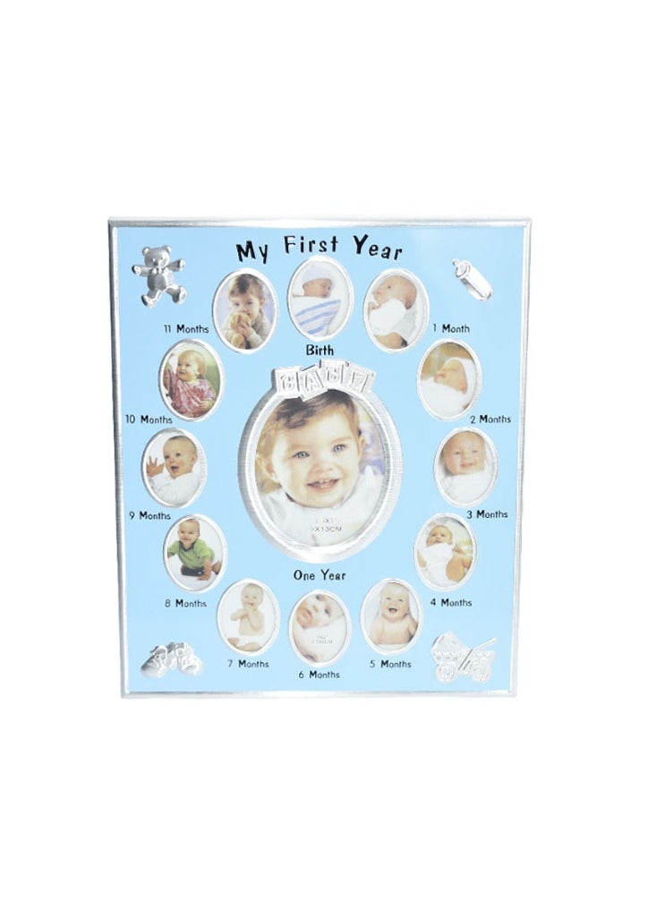 Generic - Large photo frame with multiple shapes 30.5*25.5 cm - Image 1