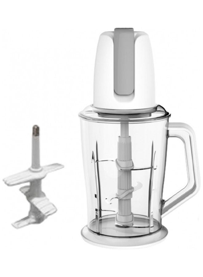 ال سي فرامة طعام كهربائية بوعاء زجاجي ومجموعة شفرتين - Image 3