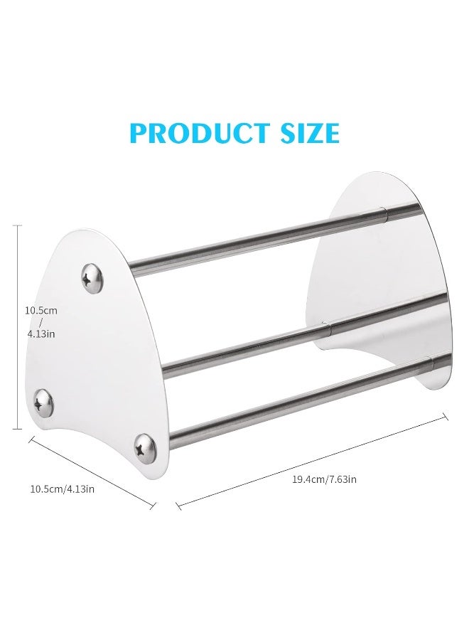 ANNWAH Dental Orthodontic Pliers Holder - Jewelry Pliers Rack Shelf Forceps Organizer Dental Stainless Steel Stand Holder for Orthodontic Equipment - Image 4