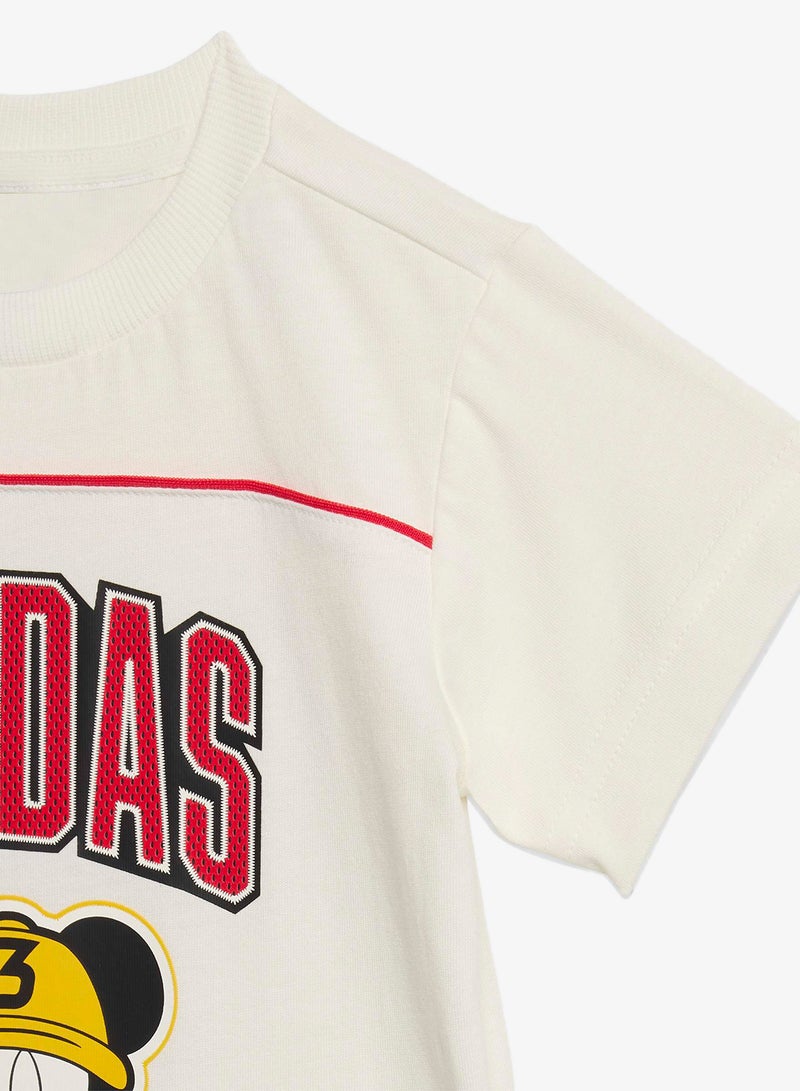 Adidas Infant Disney Mickey Mouse T-Shirt - Image 5