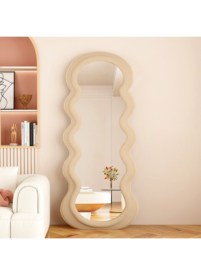 keke Wavy Shaped Full Length Dressing Mirror 80X180 CM - Image 1