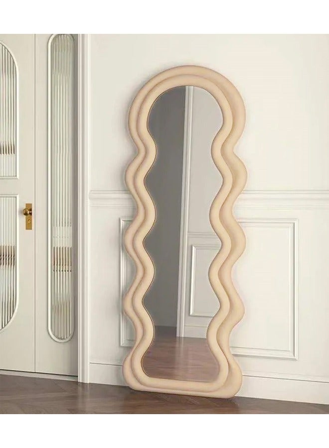 keke Wavy Shaped Full Length Dressing Mirror 80X180 CM - Image 2