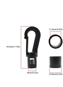 Generic Elastic Bungee Shock Cord  Kayak Stretch String Rope with Bungee Shock Cord Hook  - Image 5