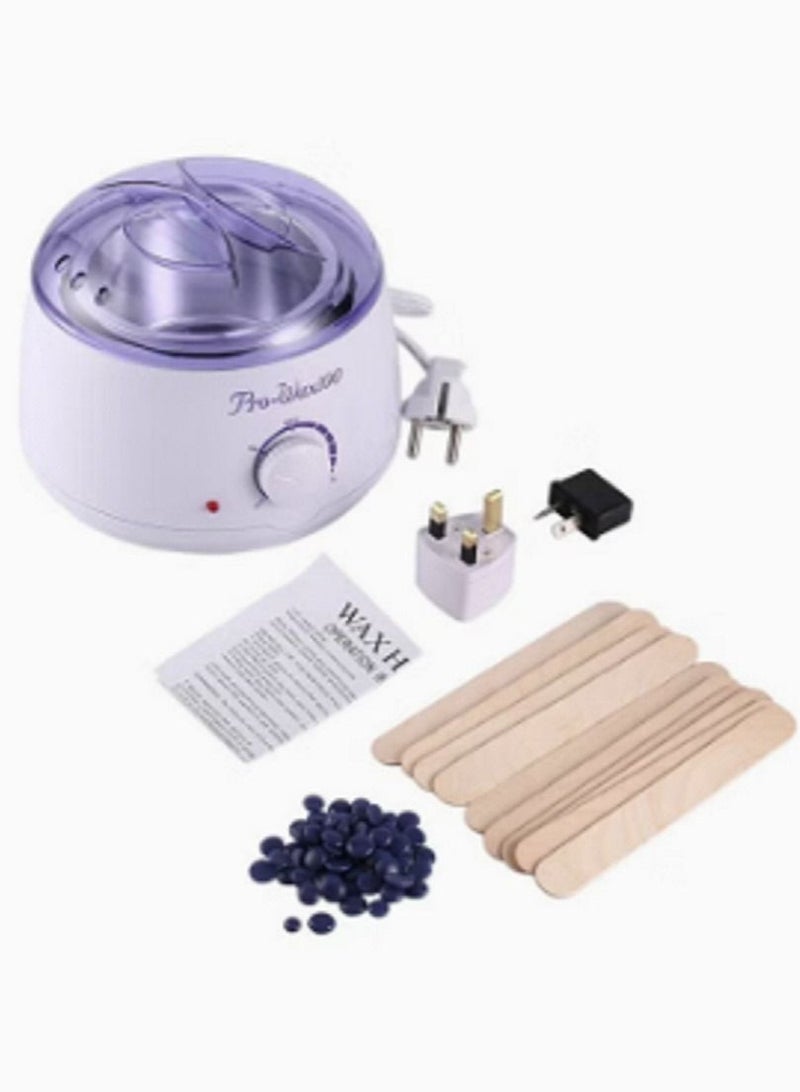 Electric Hot Wax Heater With Wax Applicator Sticks - Image 3