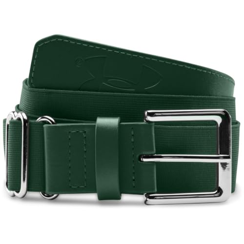 Under Armour Kids' UA Baseball Belt OSFA Green - Image 4
