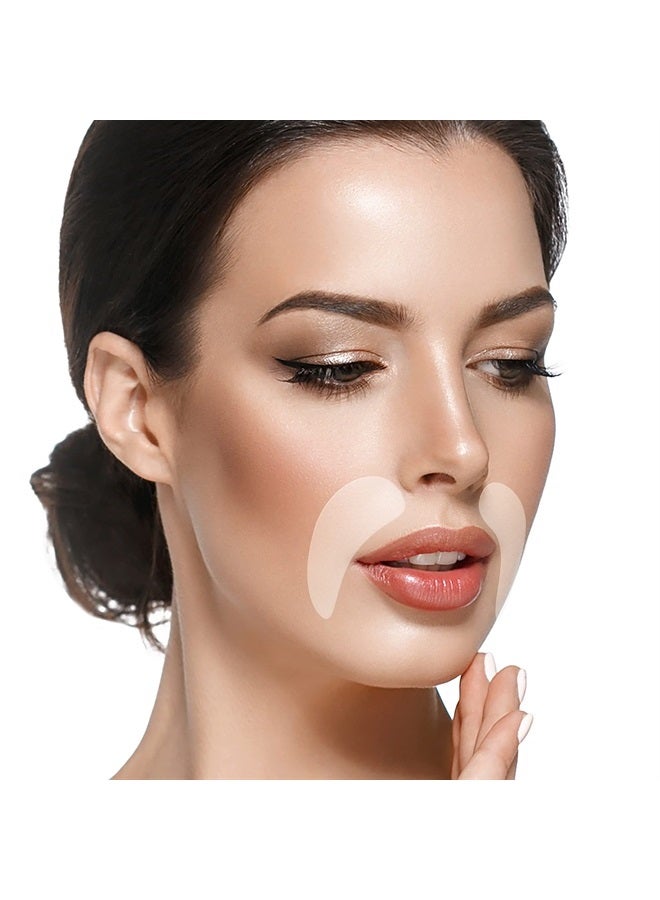 BLUMBODY Face Wrinkle Patches - Anti Wrinkle Facial Patches to Smooth Smile Lines - Non-Silicone Face Patches Wrinkles Tape for Fine Wrinkles between Eyes & Face - For Overnight Wrinkle Use - Image 1