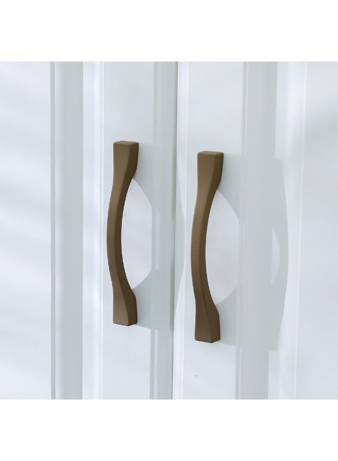 Milano Ivy Cabinet Zinc Handle Coffee Brown 138x25x16mm E6107-128, Zinc Alloy, Cabinet Handle For Home Installation - Image 3
