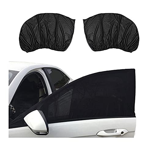 VideoPUP Universal Car Side Window Sun Shade, 2PCS Car Front Window Sunshade Cover(125x52cm) - Image 1