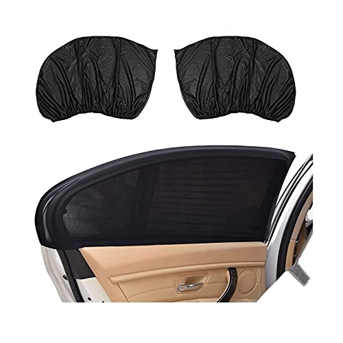 VideoPUP Universal Car Side Window Sun Shade, 2PCS Car Front Window Sunshade Cover(125x52cm) - Image 2