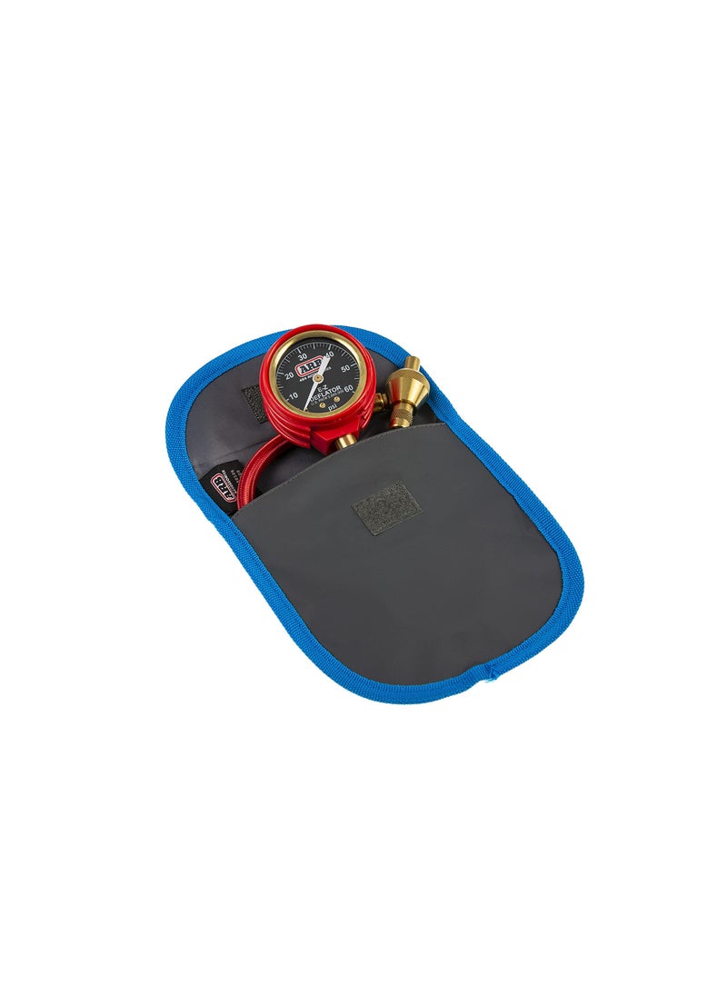ARB ARB ARB505 Deflator Kit 10-60 PSI Tire Pressure Gauge Rapid Air Down Offroad Kit With Recovery Gear Pouch (PSI)  - Image 3