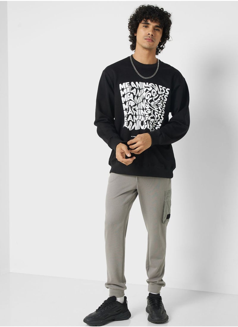Seventy Five - Graphic Sweater - Image 1