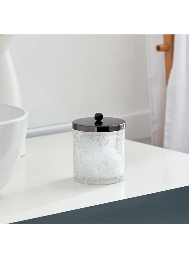 Home Box Cristal Cotton Glass Jar 9x9x12 cm