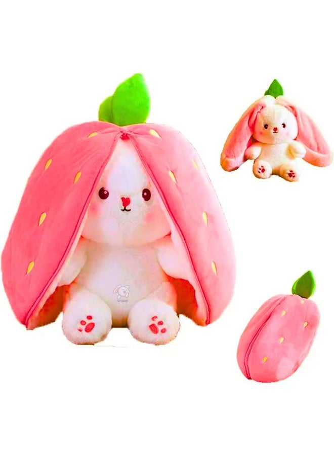 Storio Toy Super Cute Plushie Soft Toys for Kids | Plush Soft Toys for Baby Boys and Girls Kids -Reversible Rabbit | Best Valentine Gift - Image 1