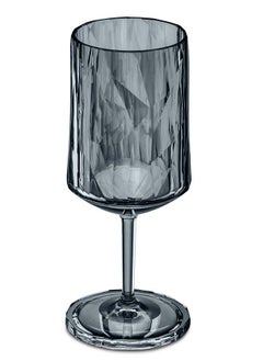 Koziol Koziol Wine & Cocktail Glass Transparent Grey Club No 4 410ml, Polycarbonate 