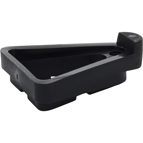 Bosmere Pot Toes, Plant Pot Risers for Indoor and Outdoor, Prevent Stains and Rotting on Wood, Cement, and Tile - Black (Pack of 12) - Image 2
