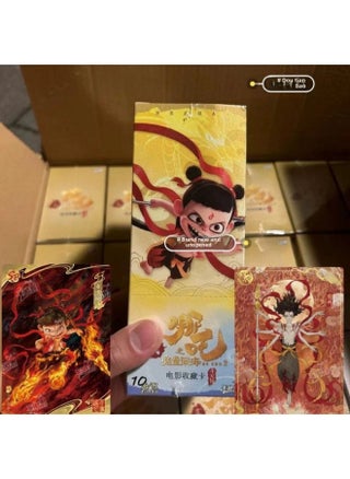 The Product Of Which Magic Child Made The Sea Card, The Whole Box Of Bucket Day Bag Card, The Product Around The Movie Seal List-Color:Nezha: The Demon Child Makes Trouble In The Sea [dou Tian Bao] A Whole Box-Specification:One Large Box Out Of Five People And A Random Card Pack Out Of Five People - pzsku/Z8018413295CC2B18BF84Z/45/1745632838/7c37a516-381d-4e0d-bf24-65cb4da76744