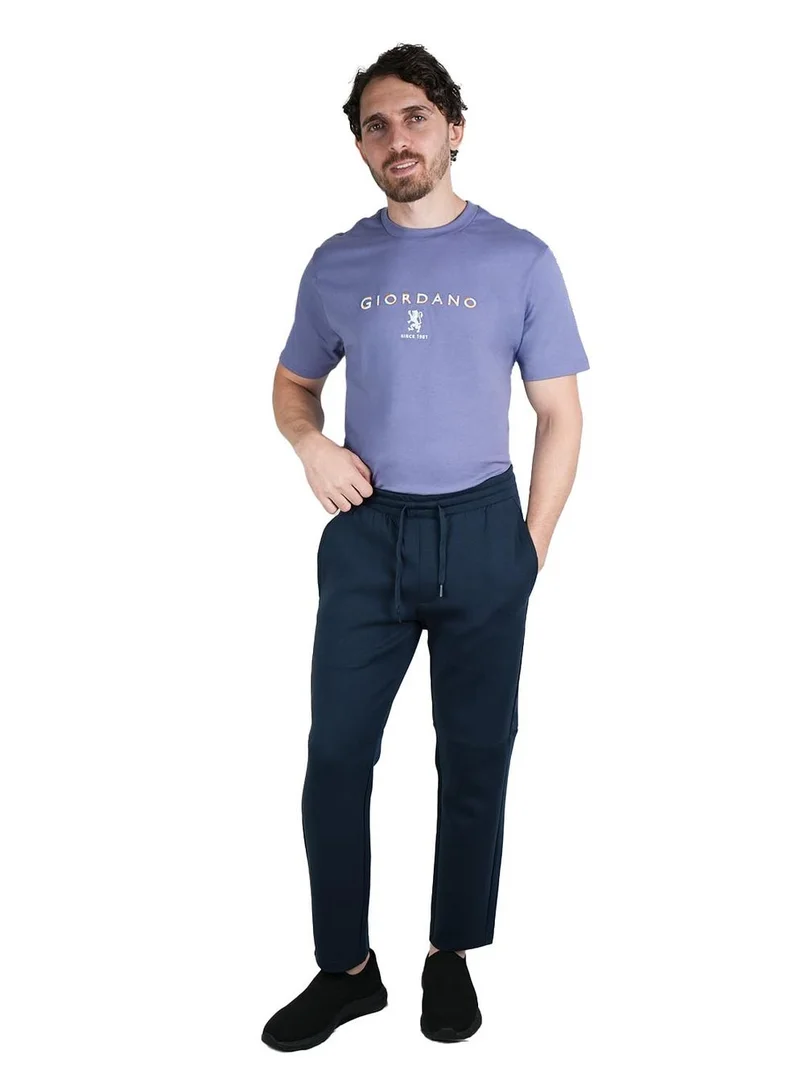 جيوردانو بنطلون رياضي رجالي بقصة ضيقة وخصر متوسط