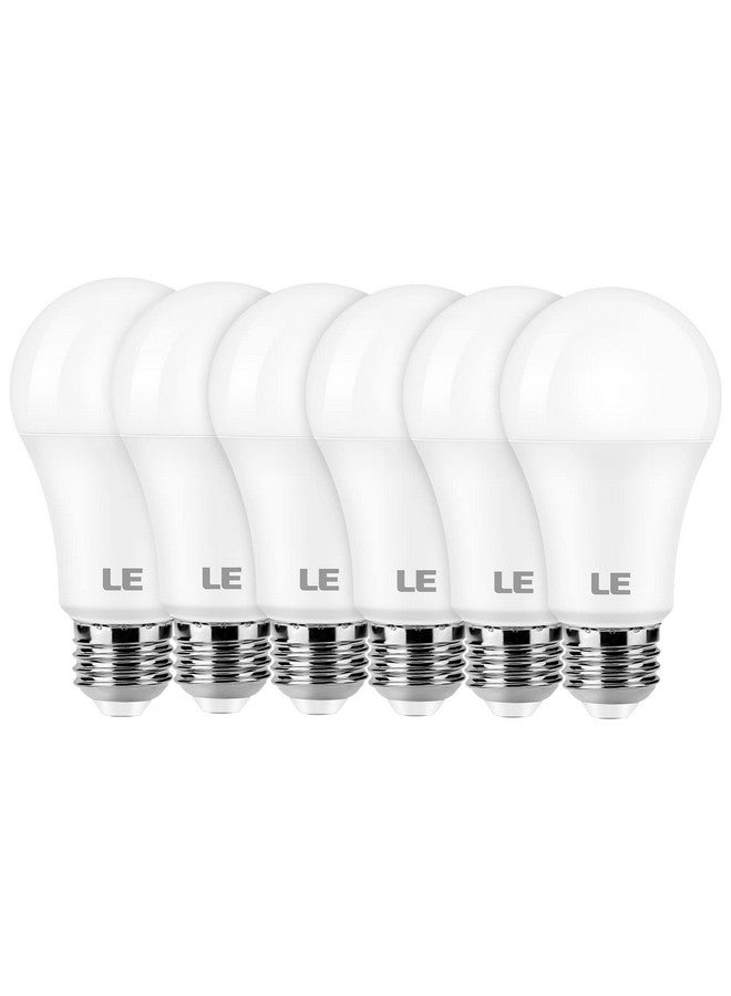 Lepro LE 100W Equivalent LED Light Bulbs, 14W 1500 Lumens 2700K Warm White Non-Dimmable, A19 E26 Standard Base, 10000 Hour Lifetime, Pack of 6  - Image 1