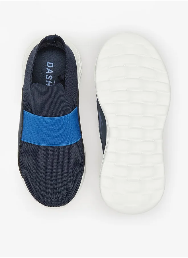 داش Boys Textured Slip-On Sports Shoes