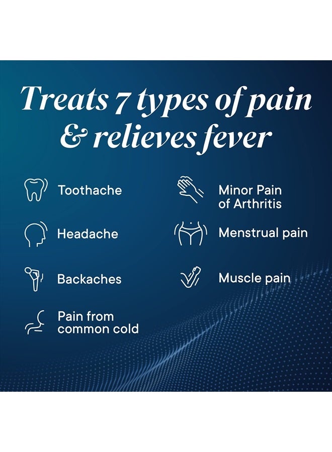 Advil مسكن للألم وخافض للحرارة، دواء مسكن للألم مع إيبوبروفين 200 ملغ لصداع الرأس، آلام الظهر، آلام الحيض وتخفيف آلام المفاصل - 200 قرص مغلف - Image 4