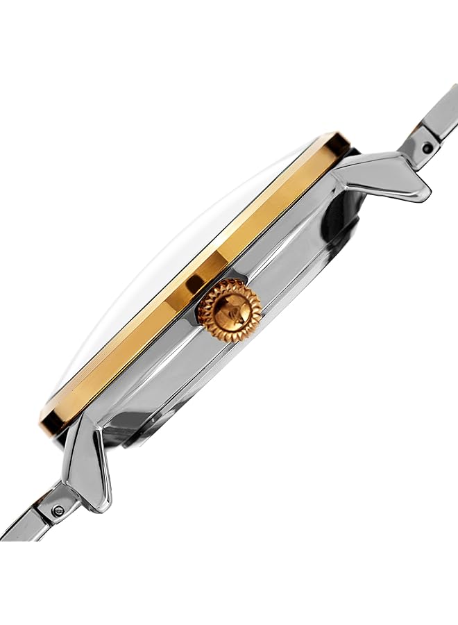 August Steiner Mens Quartz Watch Analog Display And Stainless Steel Strap - Image 3