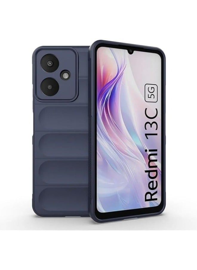 General - Liquid Silicone Case Compatible with Xiaomi Redmi 13C 5G with Camera Lens Protection, Anti-Scratch Soft Microfiber Lining, Rubber Full Body Shockproof Cover - Image 1