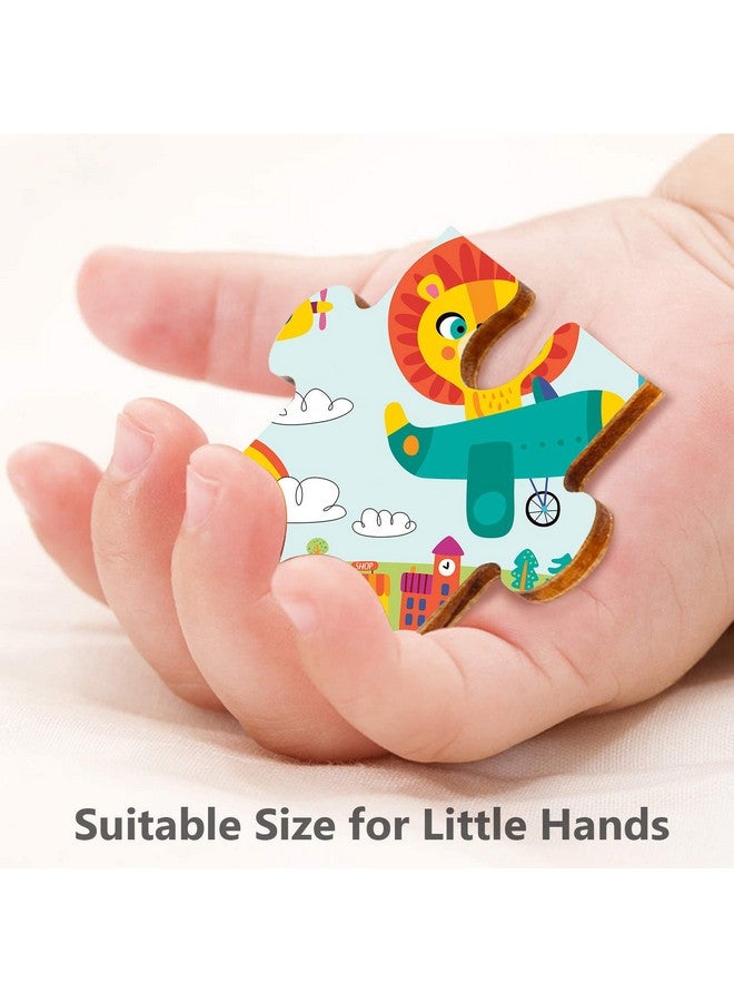 Webby The Kiddy Flight Wooden Jigsaw Puzzle, 40Pcs - Image 4