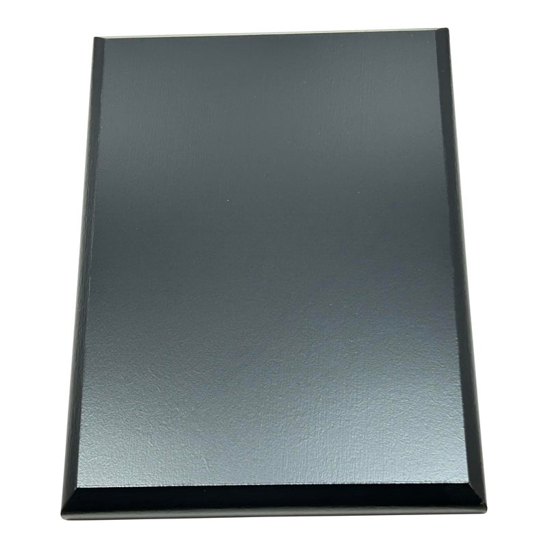 Express Medals 5 x 7 Inch Black Color DIY Blank Award Plaque with Beveled Edge Trophy Gift Plaques - Image 5
