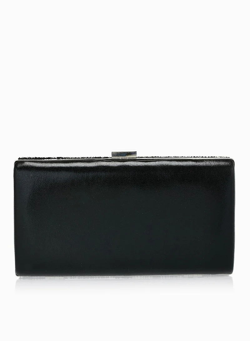 ELLA Glitter Box Clutch