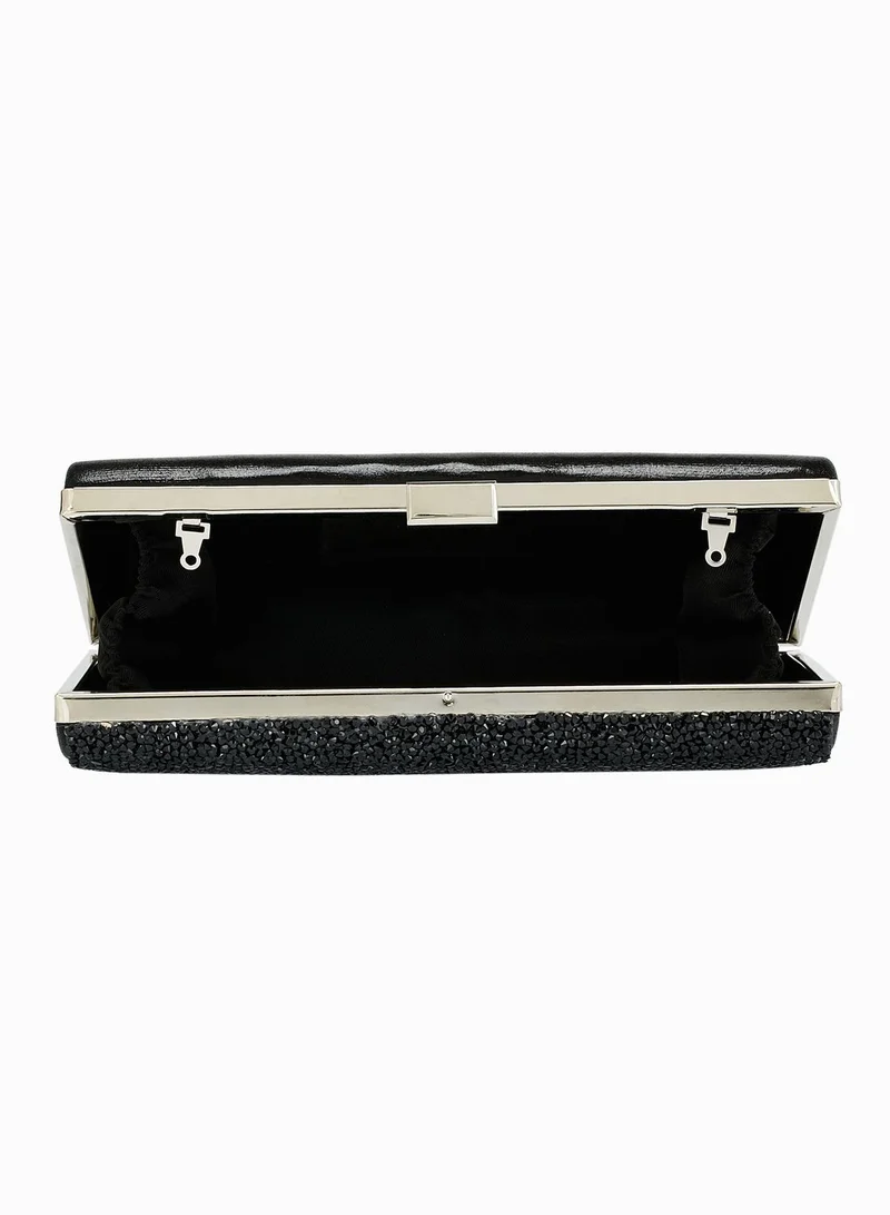 ELLA Glitter Box Clutch