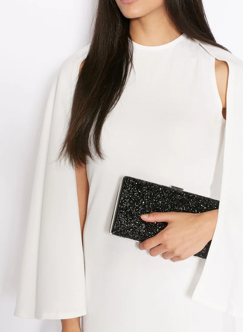 ELLA Glitter Box Clutch