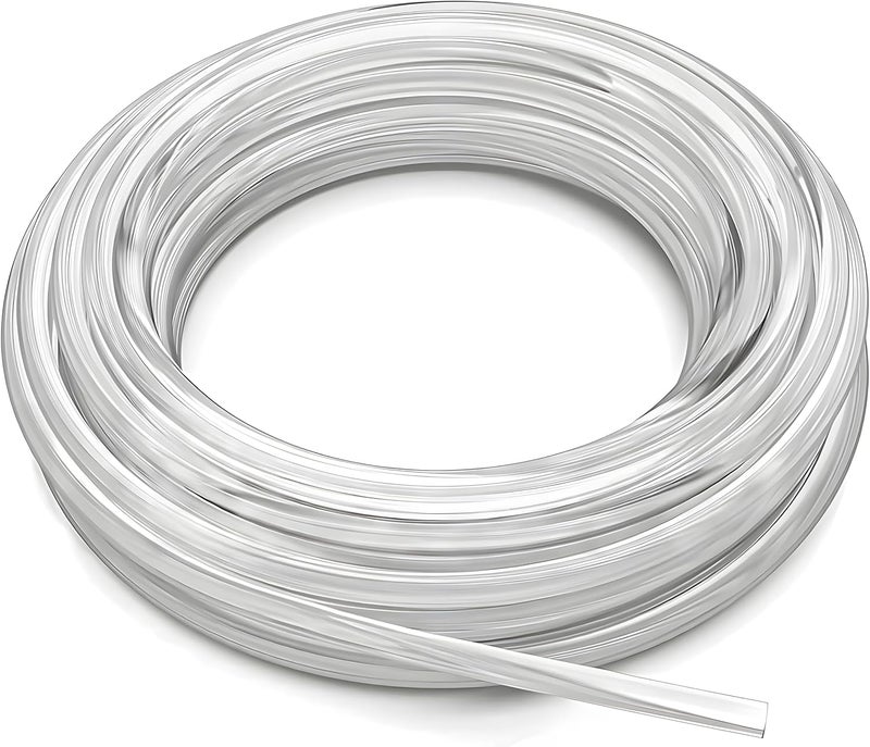 Lumpro 1/4'' Vinyl Sling Chair Spline Solid Awning Cord Replacement for Patio Fabric Chaise Lounge Outdoor Sling Chair Lawn Garden Pool Furniture Repair (50 Ft) - Image 1