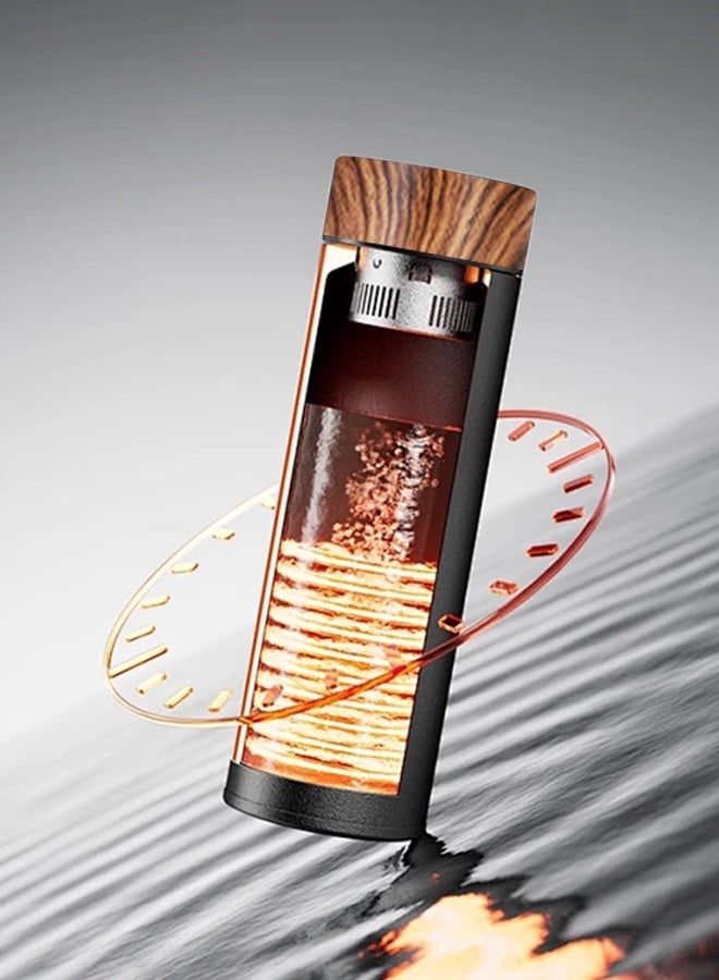 Aijmil 3pcs/set Coffee Insulated Cup Set With 2 Cups, Arabic Coffee Thermos, Insulated Cup Gift Box Set Includes 500ml Stainless Steel Thermos And 2 80ml Double-Layer Coffee Cups, Suitable For  Ramadan Gifts, Saudi National Day Gift. - Image 5