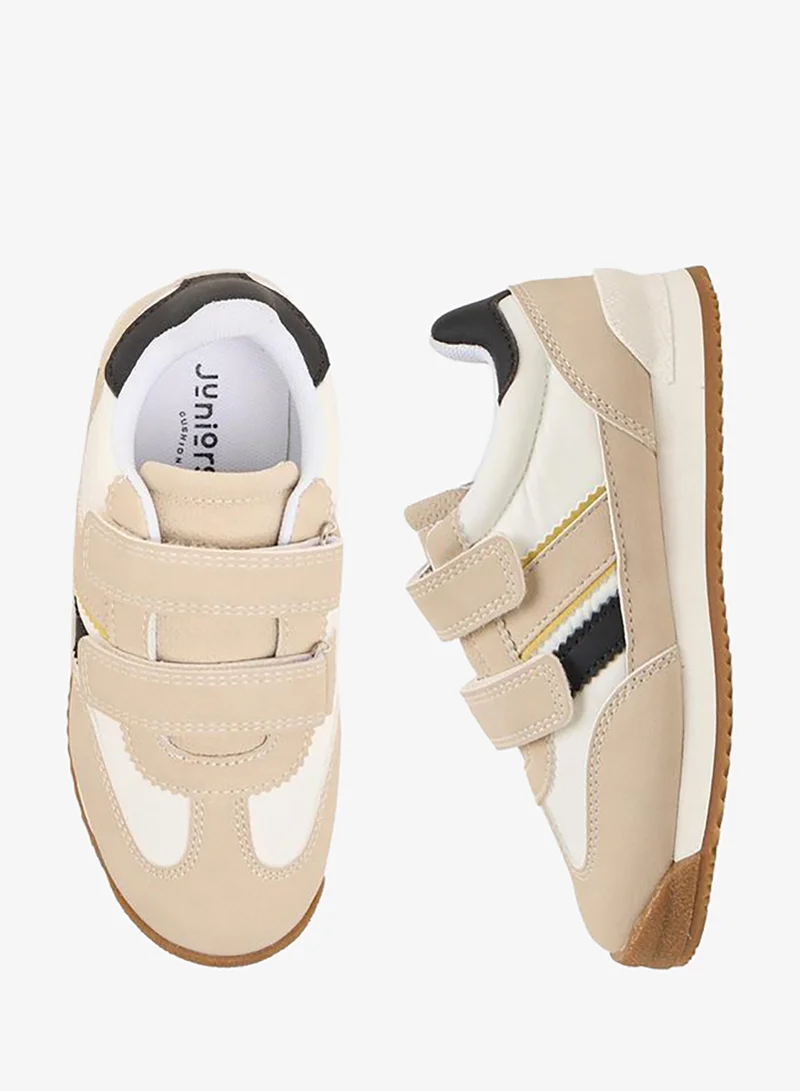 جونيورز Boys Hook & Loop Sneakers