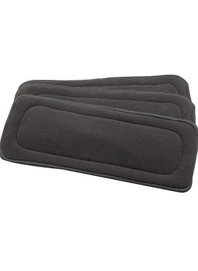 The Little Lookers 5 Layer Bamboo Charcoal Inserts Liners Pads Cloth Diaper Liner Wetfree Reusable Washable Cotton Diaper Nappy Inserts Charcoal Pads For Baby Cloth Diapers (Set Of 5)  - Image 3