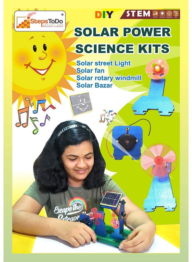 StepsToDo Solar Power Science Kit. Multiple Conversion of Solar Energy. Experimental Learning Study Kit. DIY Science Project Kit. Teaching Aid - Image 4