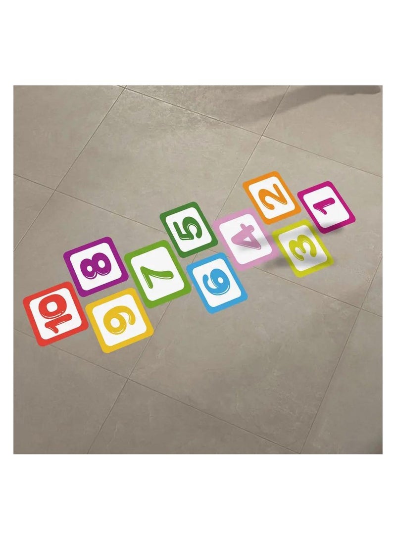 Colorful Stickers for Numbers Game for Kids in Kindergarten Waterproof  - Image 1
