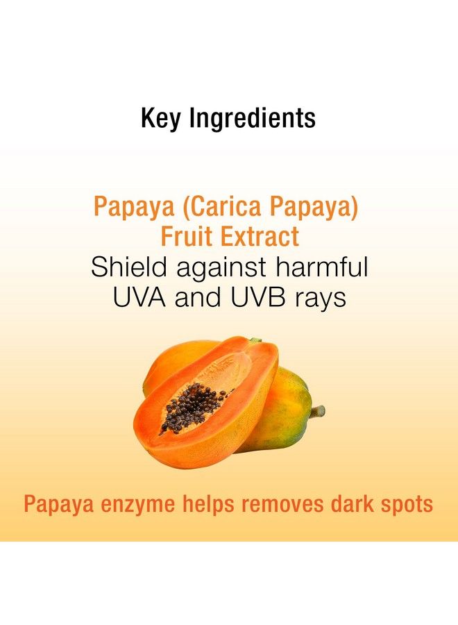 Astaberry Papaya Sunscreen Creme Spf 50 With Papaya Extract ; Dermatologist Formulated ; Nonsticky ; Lightweight ; Protected Skin From Uva And Uvb Rays ; (Pack Of 2 (100Ml X 2)) - Image 4