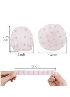 KASTWAVE 200pcs Disposable Mic Cover, Non Woven Elastic Band Handheld Mic Windscreen Cover for KTV, Recording, Stage, Interview  - Image 2
