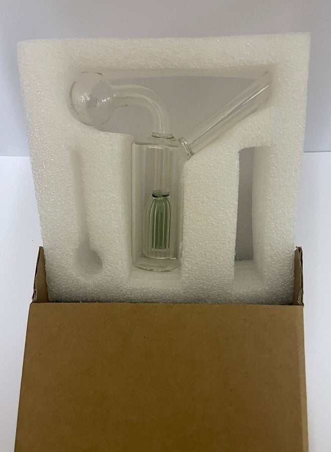 Glass Oil Lamp Burner Clear