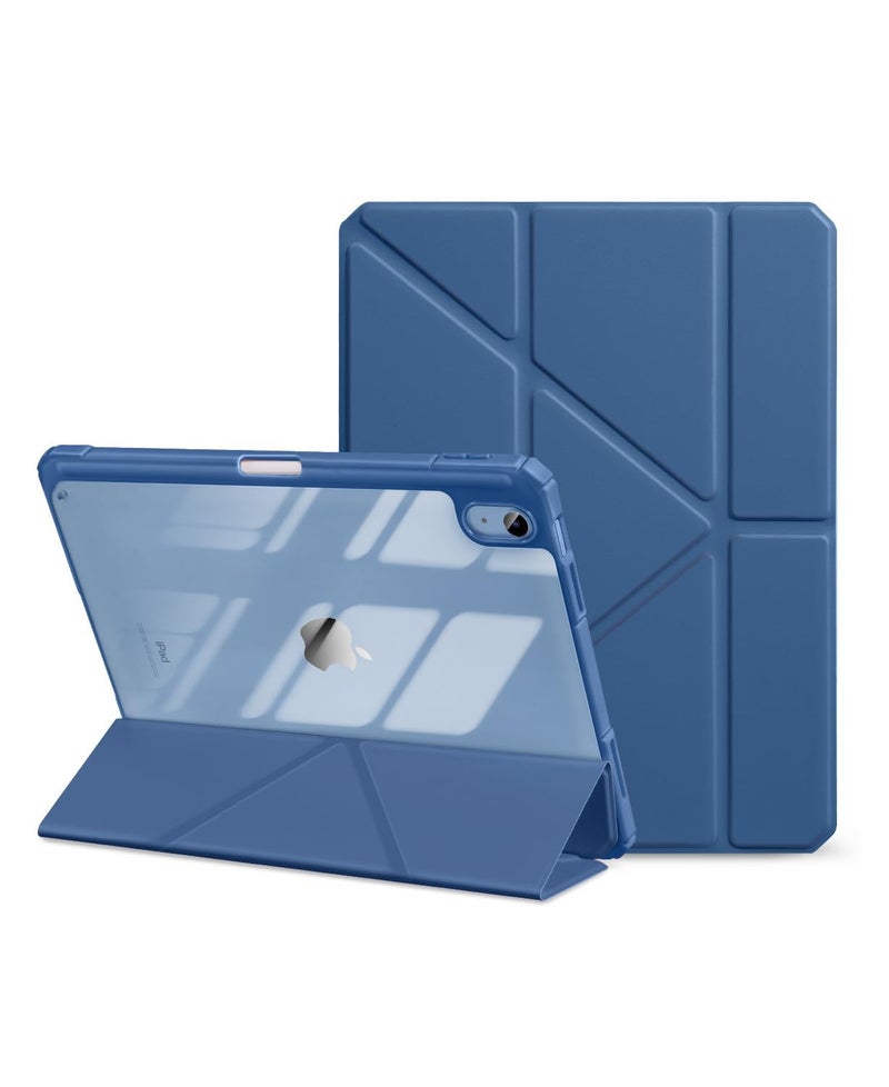 CoBak Case for iPad (A16) 11th Generation 11 Inch 2025, iPad 10th Generation Case 10.9 Inch 2022 - Protective Cover with Multi-Angle Includes Portrait Stand, Pencil Holder and Auto Wake/Sleep- Blue - Image 1