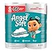 Angel Soft ورق تواليت أنجل سوفت 6 لفات سوبر ميغا 36 لفة عادية ورق تواليت ناعم وقوي - Image 1