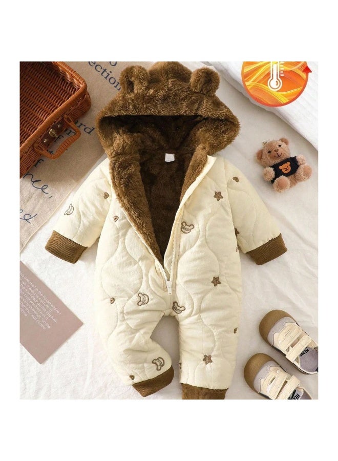 Kids Winter Jacket with Ultra Soft Faux Fur Lining Lightweight Warm Coat for Cold Weather Suitable for Ages 2-3 Years Size 92-98 cm - Image 1