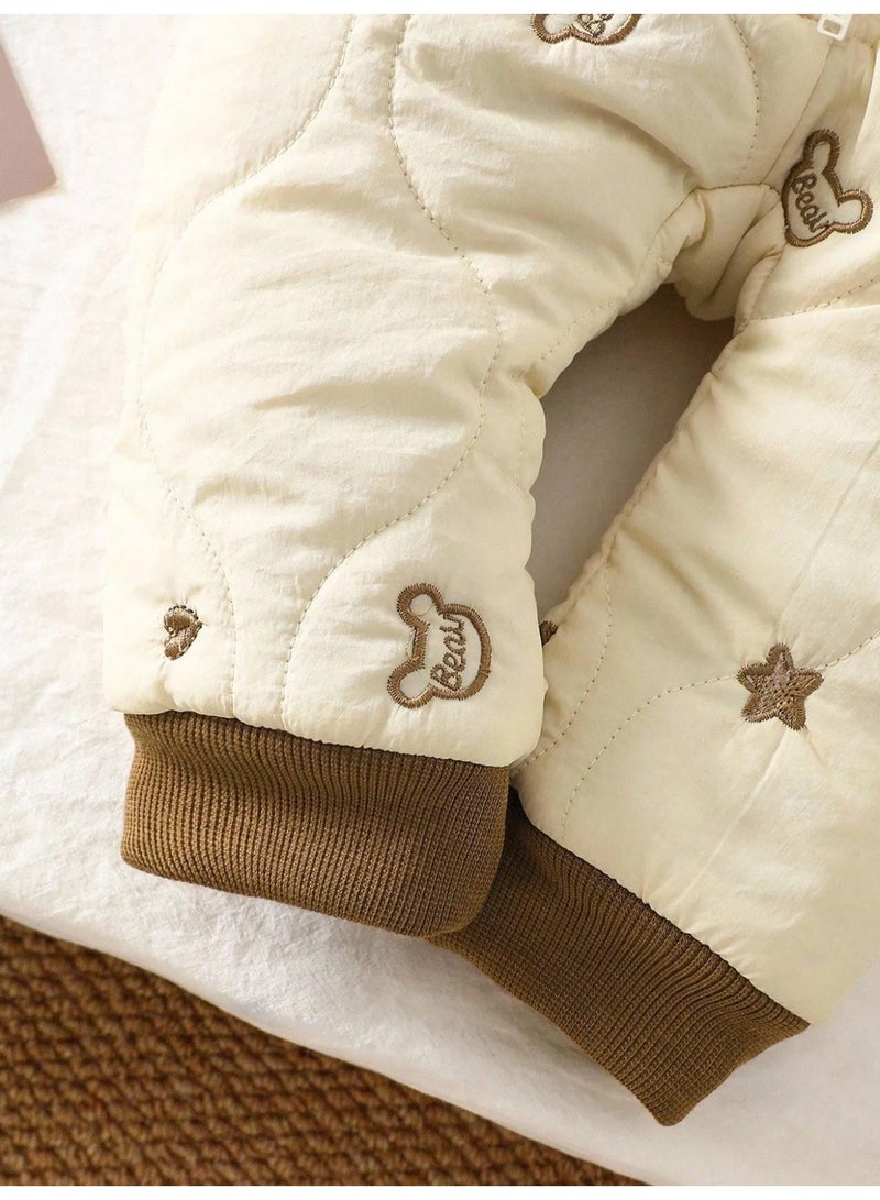 Kids Winter Jacket with Ultra Soft Faux Fur Lining Lightweight Warm Coat for Cold Weather Suitable for Ages 2-3 Years Size 92-98 cm - Image 4