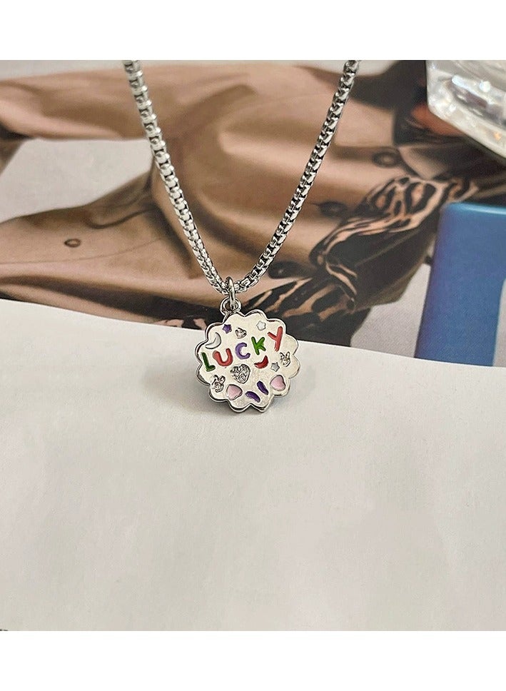 Goolsky Lucky Charm Pendant Necklace – Dainty Symbolic Jewelry for Women, Minimalist Daily Wear Gift, Lucky Meaning - Image 4