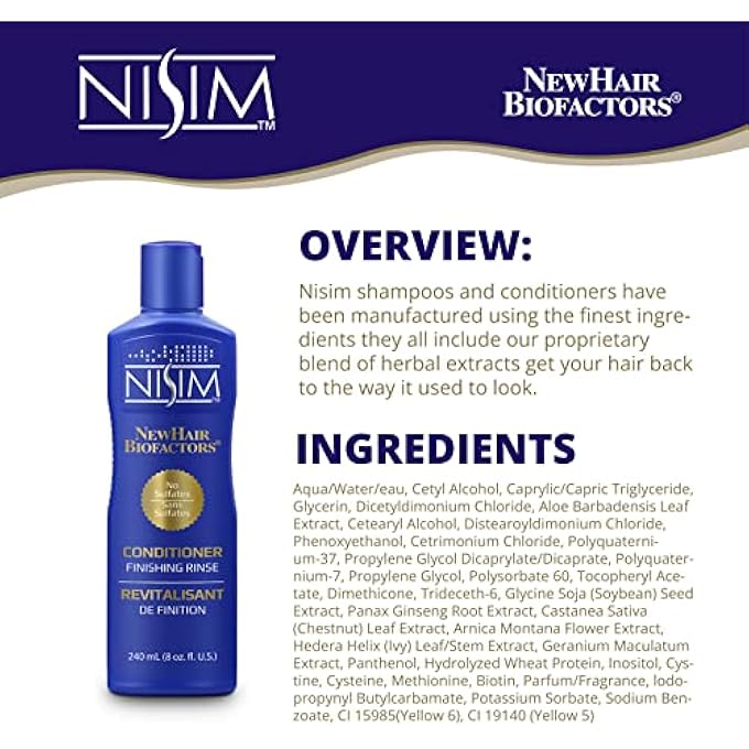 Nisim - FINISHING RINSE CONDITIONER, 8 OZ - Image 2