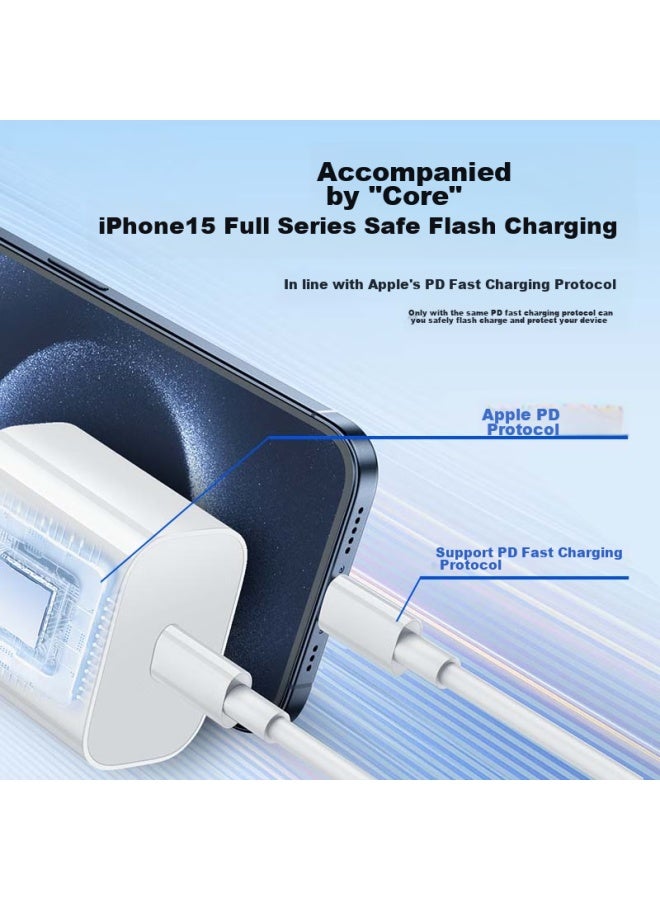 CangHua Two-end Type-c Data Cable, Pd60w Fast Charging, Compatible With Apple Iphone 16/15 Pro Max, Charging Cable For Ipad/macbook, Huawei Laptops And Phones, 2 Meters - Image 2