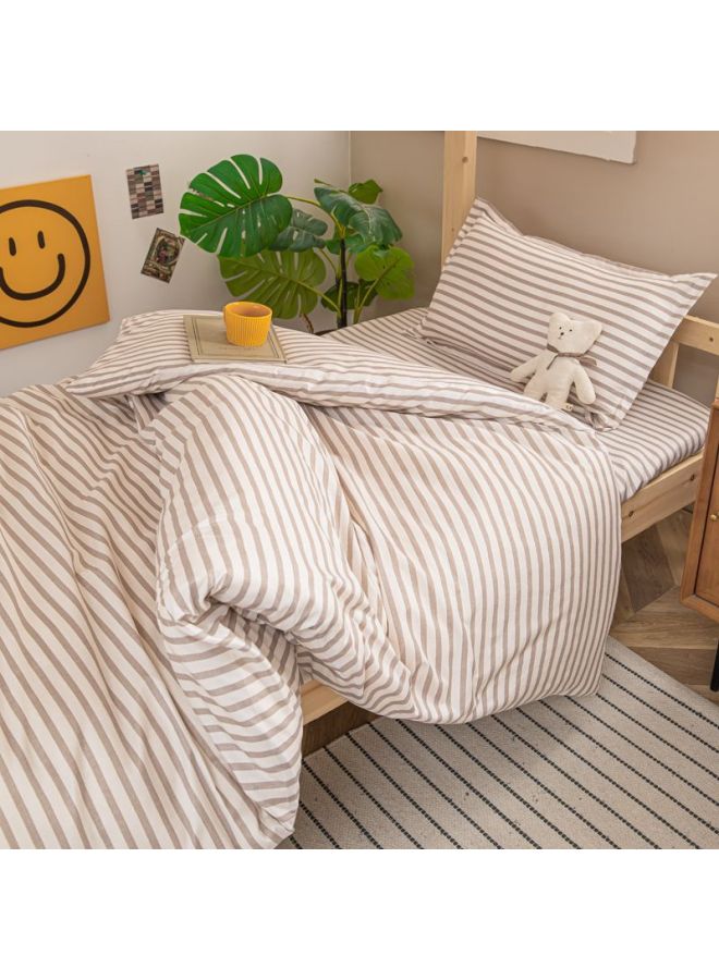 Generic Top And Bottom Bunk Of Dormitory Shelf Bed For College Students-Color:Simple - Light Brown Stripes-Specifications: - Image 1
