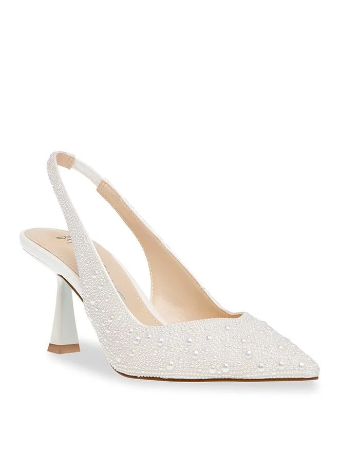 Steve Madden  Sb-Clark Heels Ivory Women's Heeled Sandals for Women | Best Price UAE